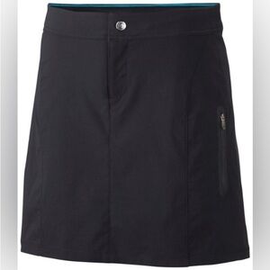 Columbia Sportswear "JUST RIGHT" Omni-shield skort SZ 8 black